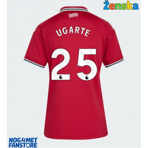 Manchester United Manuel Ugarte #25 Domaci Dres za Ženska 2026-27 Kratak Rukav